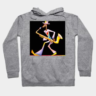 Saxophone Space Visitor Hoodie